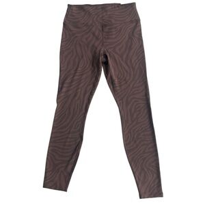 ALL IN MOTION WOMENS ESPRESSO NWT BRISB SCULPTED HIGH RISE LEGGINGS SIZE MEDIUM